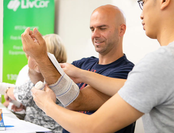 LivCor Book a First Aid Course first aid training couse